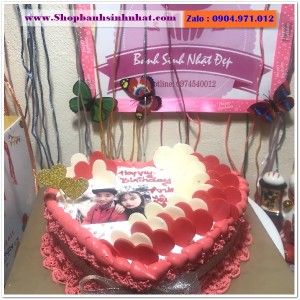 Bánh Sinh Nhật In Hình Ảnh - H491